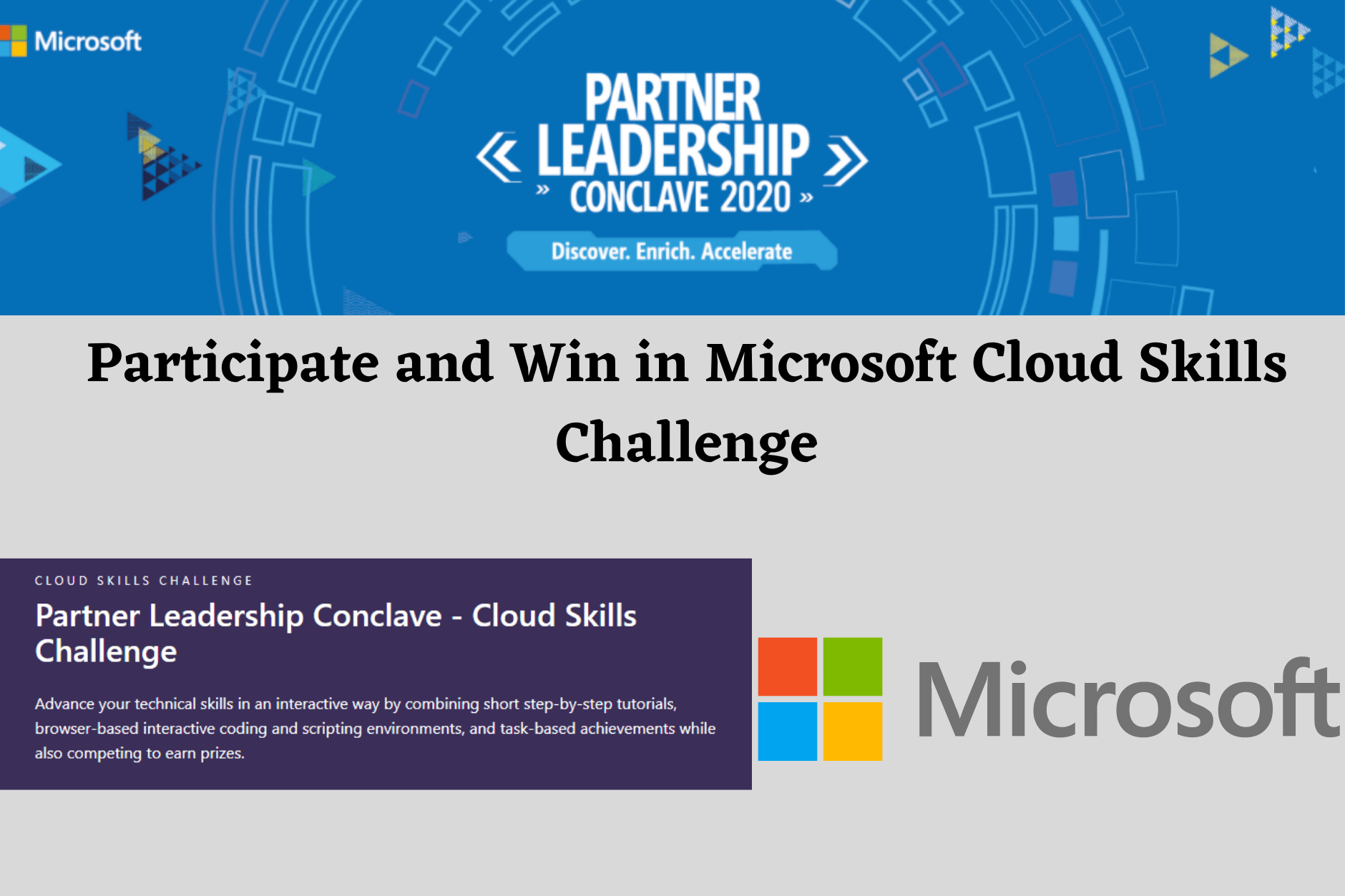 Participate and Win in Microsoft Cloud Skills Challenge