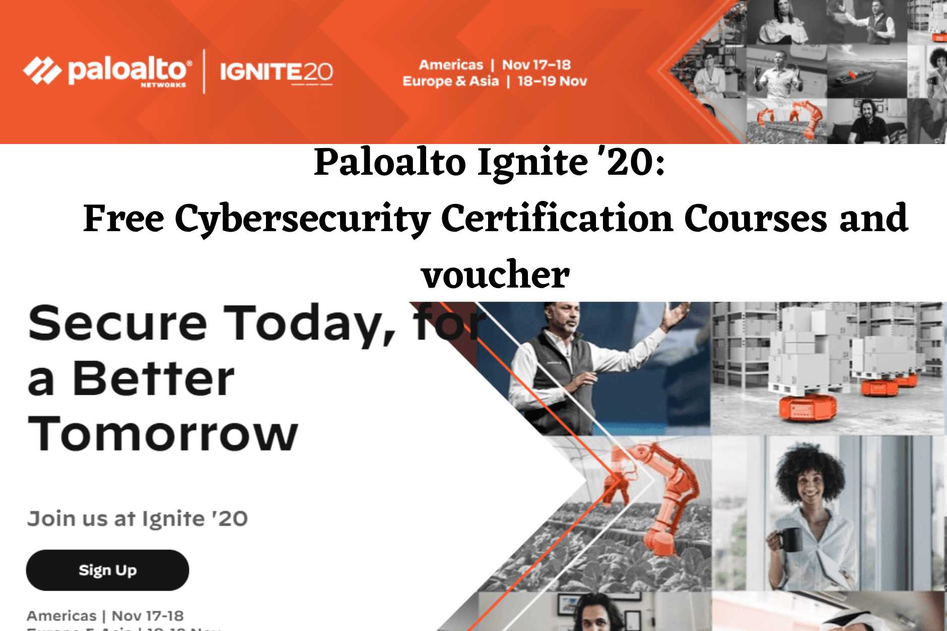 Free Cybersecurity Certification Courses and voucher