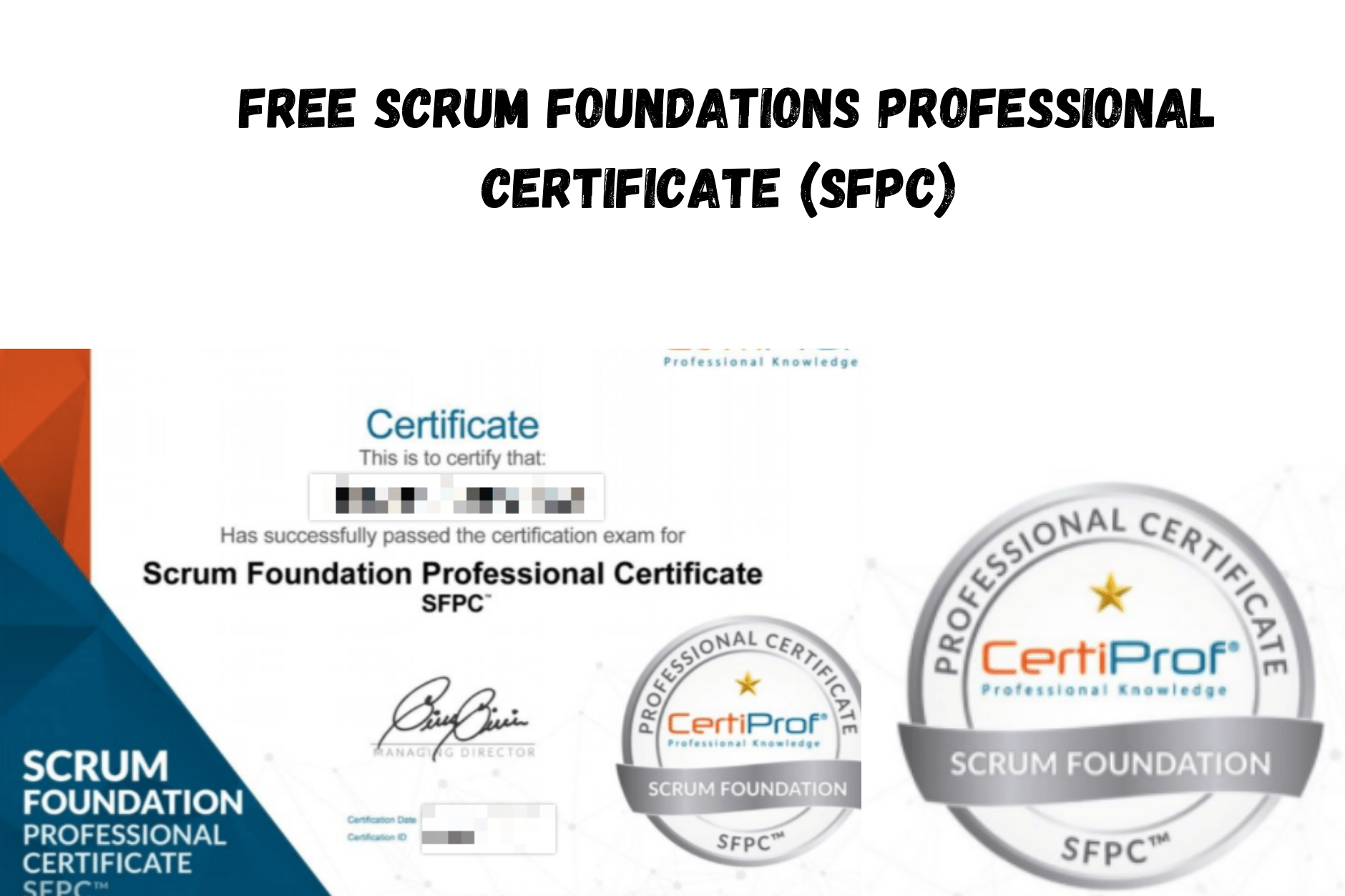Free Scrum foundation professional certificate questions and answers