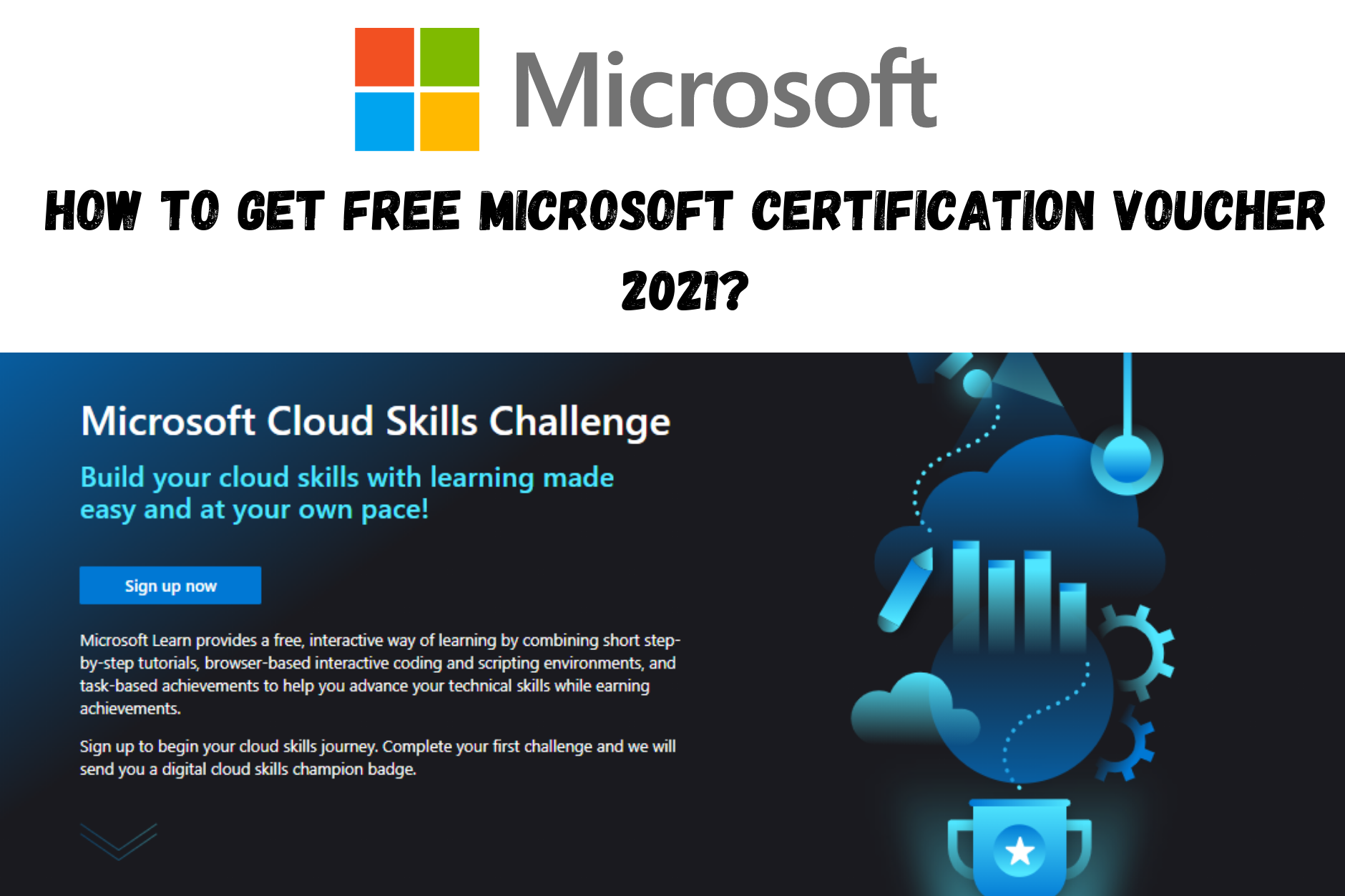 How to get free Microsoft certification Voucher 2021? CyberRubik