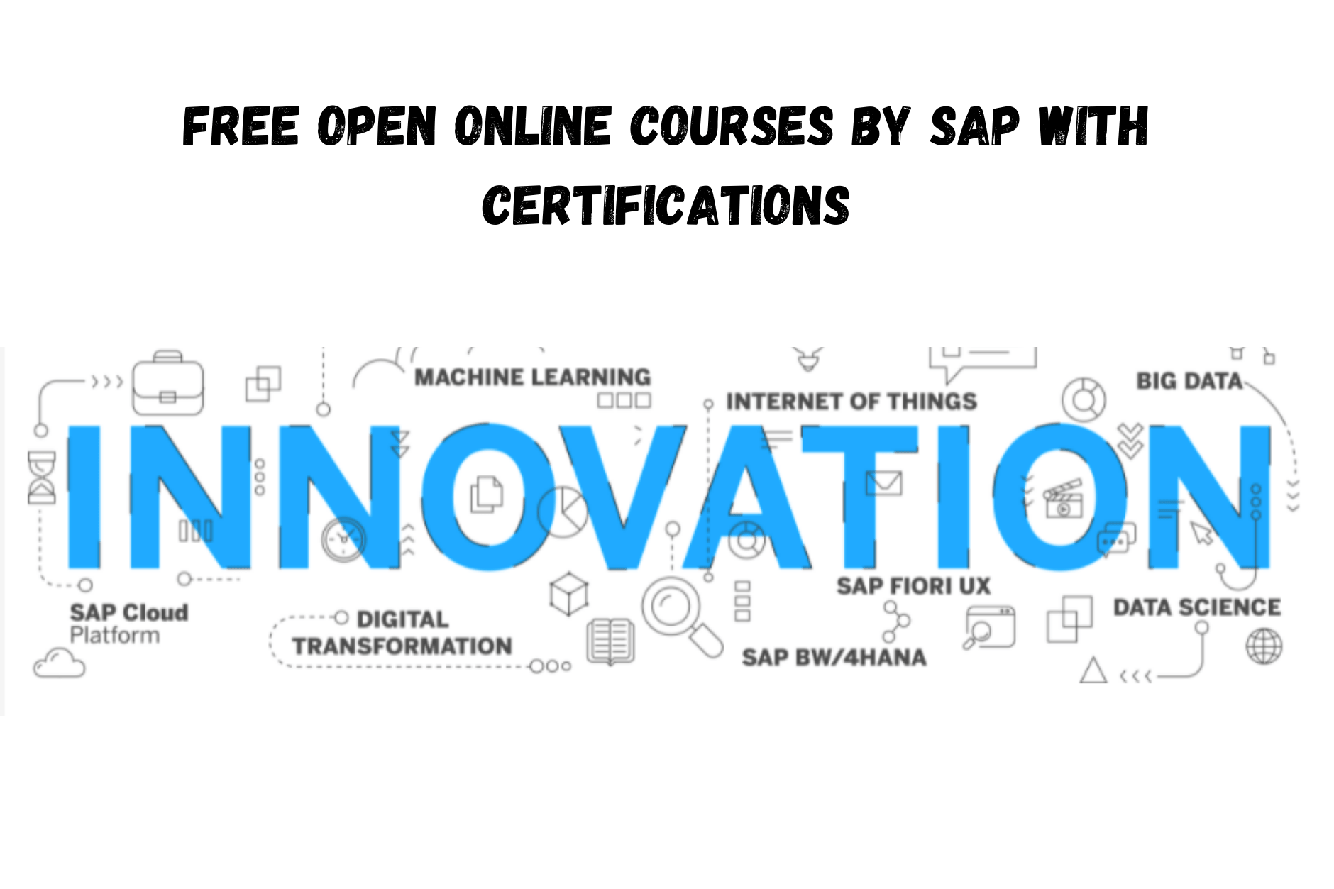 Free Open online courses by SAP with certifications