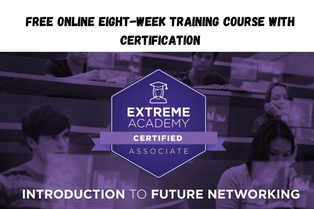 Free online eight-week training course with certification