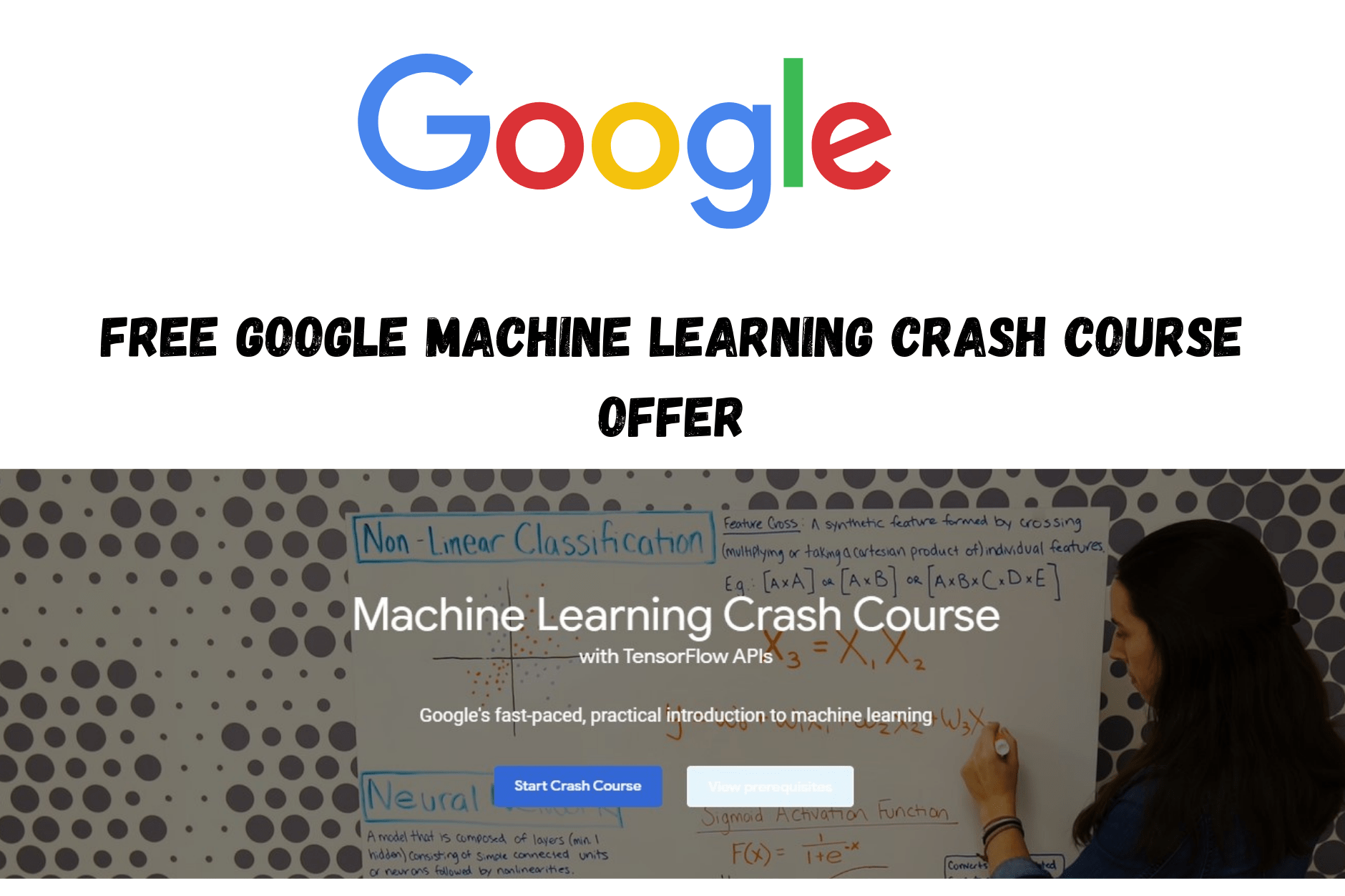 Google Free Machine Learning Course