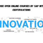 Free Open online courses by SAP with certifications